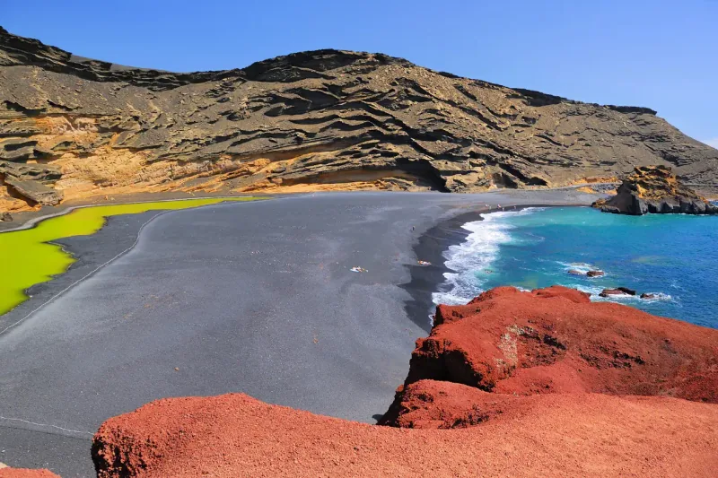 El Golfo und Charco de los Clicos
