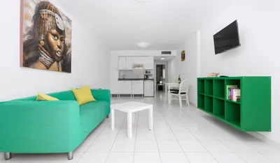 1 Schlafzimmer Apartment mit Meerblick — Apartamentos LIVVO Erika, Corralejo 3