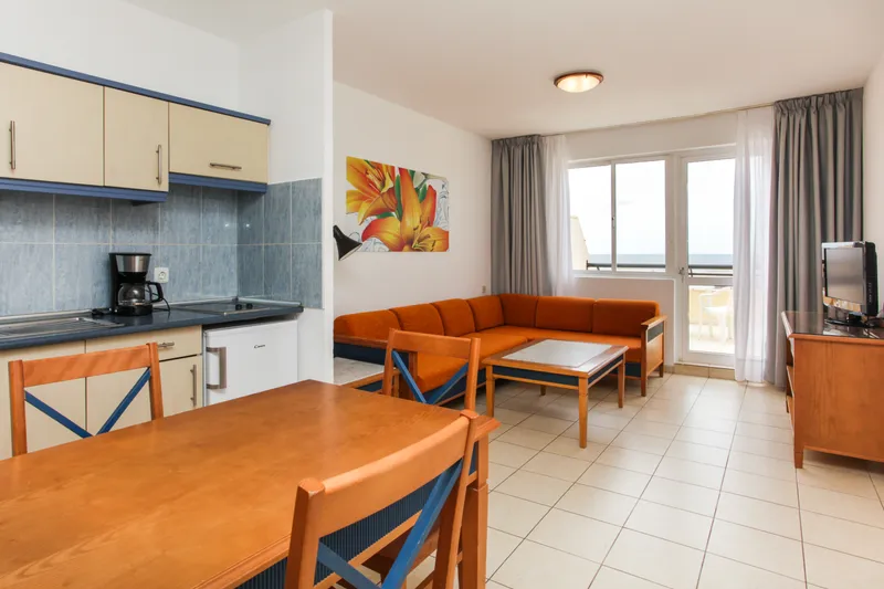 Apartment mit 1 Schlafzimmer, Balkon und Meerblick — Apartamentos Palm Garden, Morro Jable 4