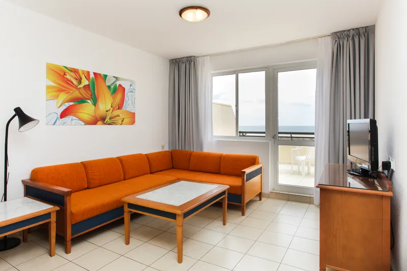 Apartment mit 1 Schlafzimmer, Balkon und Meerblick — Apartamentos Palm Garden, Morro Jable 5