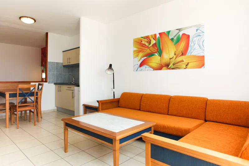 Apartment mit 1 Schlafzimmer, Balkon und Meerblick — Apartamentos Palm Garden, Morro Jable 6
