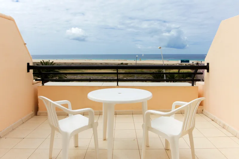Apartment mit 1 Schlafzimmer, Balkon und Meerblick — Apartamentos Palm Garden, Morro Jable 1