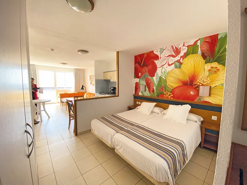 Studio mit Balkon und Meerblick — Apartamentos Palm Garden, Morro Jable 2