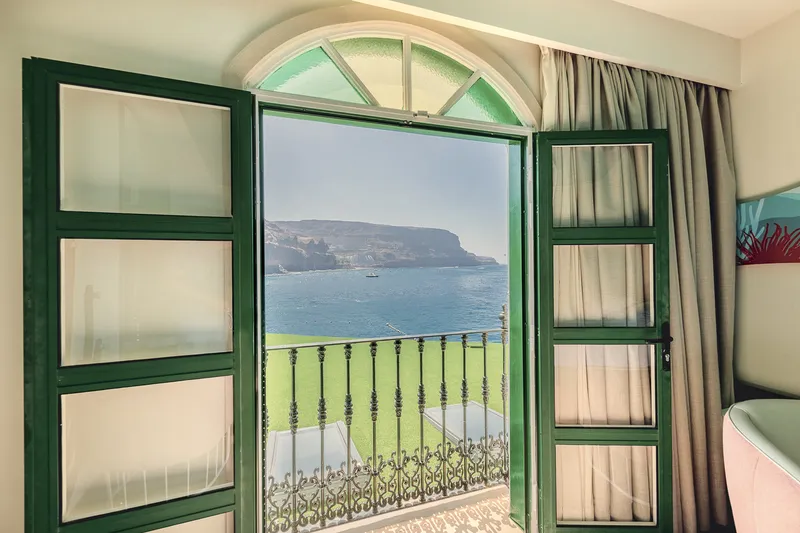 Doble con balcón francés — Hotel LIVVO Puerto de Mogán, Puerto de Mogán 1