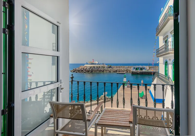 Doble vista mar frontal con balcón — Hotel LIVVO Puerto de Mogán, Puerto de Mogán 1