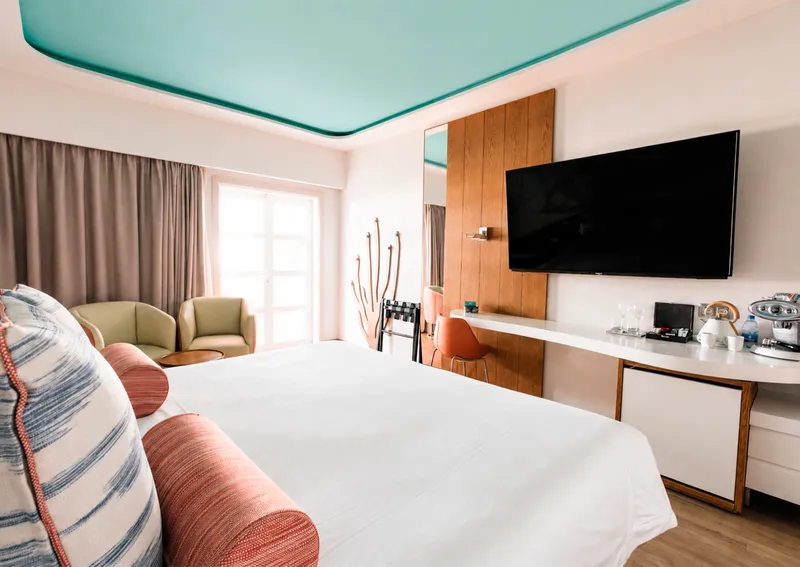 Doppelzimmer Meerblick frontal mit Balkon — Hotel LIVVO Puerto de Mogán, Puerto de Mogán 3