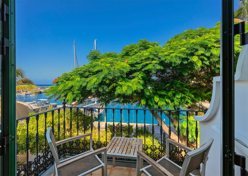 Doppelzimmer Hafenblick mit Balkon oder Terrasse — Hotel LIVVO Puerto de Mogán, Puerto de Mogán 3